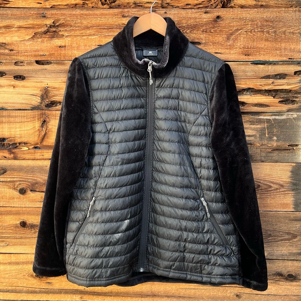 32 DEGREES | Black Quilted Puffer Jacket L